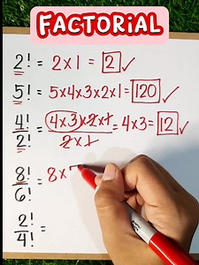 53K views · 3K reactions | FACTORIAL TRICK‼️ #math #mathteachergon #mathtricks #mathtutorials | Math Tutorials | Facebook