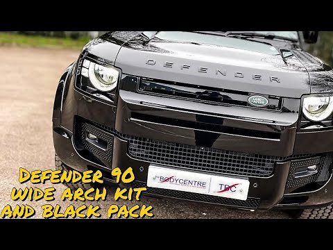 Land Rover Defender 90 Wide Arch Bodykit & Black Pack