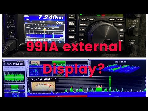 How to get an external display on your Yaesu FT-991A