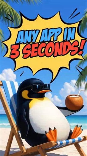 3-Second App Install Linux vs Windows 🐧⚡️
