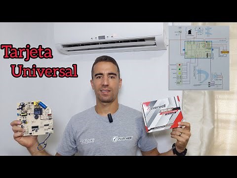 How to install a universal card in a split-type air conditioner