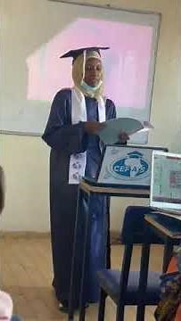 Soutenance des Etudiants de la Licence Professionnelle. CEFAS, une école de Référence au Sénégal.