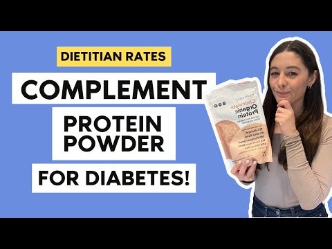 Dietitian Reviews Complement Protein Powder for Type 2 Diabetes