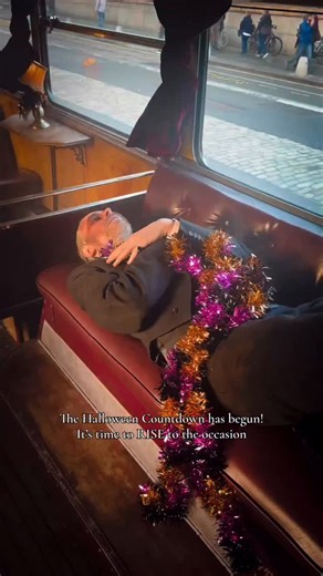 He’s just getting a head start on haunting season 👻 The Halloween countdown is underway and we are all grave-ly excited to welcome you aboard! But BEWARE Something spooky stirs aboard The Ghost Bus… and it’s just the beginning 👻🪦🥀 #creepyvibes #halloweencountdown #theundead #hauntedplaces #spooky #edinburgh #york #london | The Ghost Bus Tours