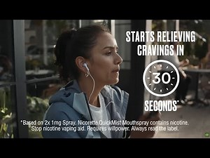 Quitting vaping? Nicorette Quickmist is now clinically proven to relieve vaping cravings | Nicorette