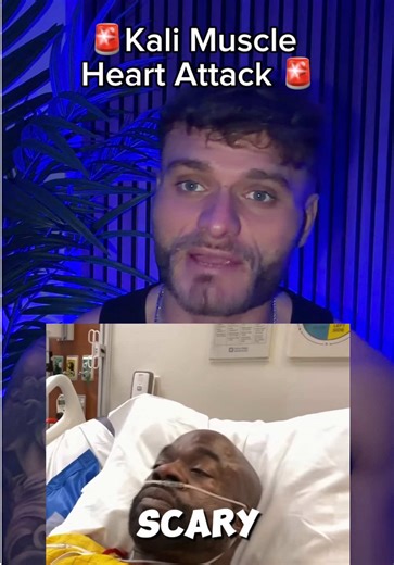 This is scary…. Kali Muscle has just suffered his second heart attack and it’s honestly sad to see. I’ve been watching his content for years, and this really hits hard. Steroids are no joke. The decisions you make in your early years can seriously affect your health later in life. Thoughts are with Kali and his family. Hoping he makes a full recovery.