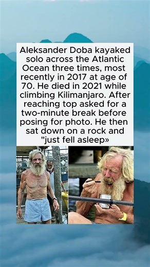 Aleksander Doba: Three Atlantic Crossings by Kayak