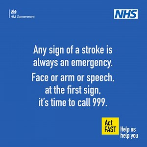 It might not seem like much, but slurring your words could be a sign of a stroke. At the first sign, it’s time to call 999. | NHS