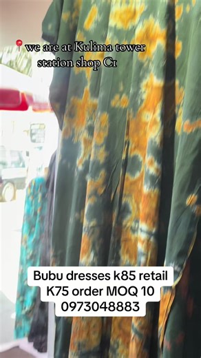 Bubu Dresses Now Available for Retail and Orders