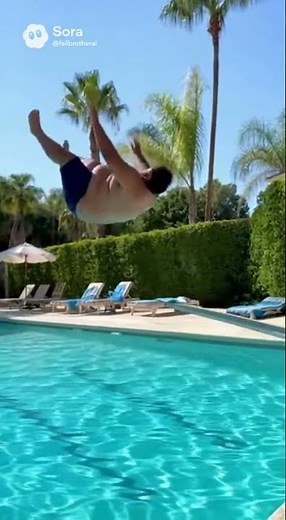 Pool Fail | High Dive Gone Wrong 💦