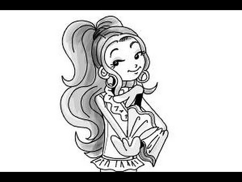 How to Draw MacKenzie Hollister from Dork Diaries