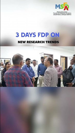 Emerging Research Trends & Tools | MSFDA 3-Day Program Recap #highereducation #research #educational