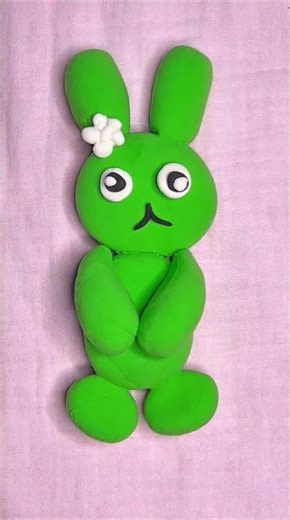 Cute Bunny Modeling Clay