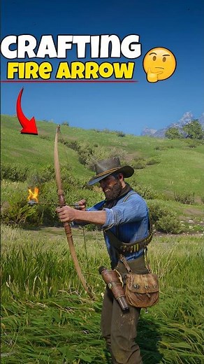 🤩 Crafting Fire Arrows In Rdr2!
