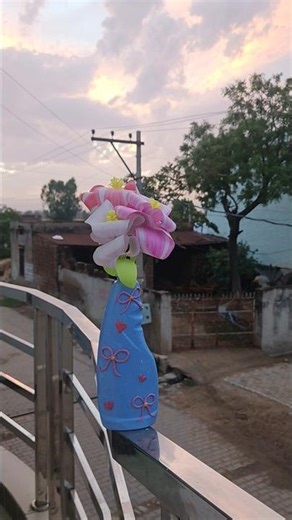 handmade flower pot #viral #trending #shorts