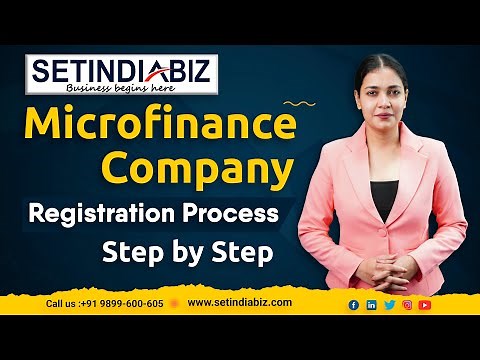 💰 Microfinance Company Registration | NBFC-MFI vs Section 8 | RBI License Process