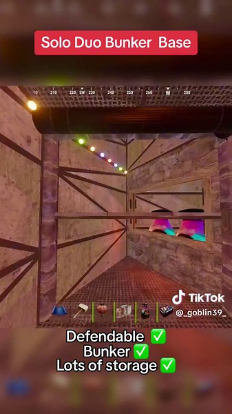 Sumple Bunker Base #rust #rustbasebuild #rustconsole #rusttok