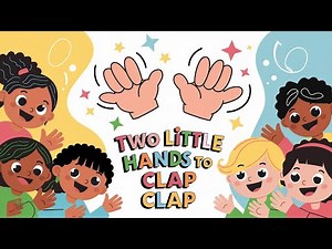 Two Little Hands: Clap, Clap, Clap! | Fun Action Poem for Kids