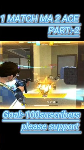 🔥1 Match ma 2 Ace part:-2🔥.please support💕.Goal:-100suscribers.