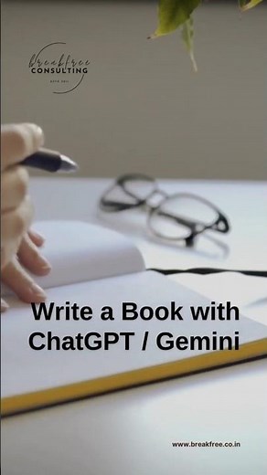 Write A Book with ChatGPT / Gemini (GenAI)