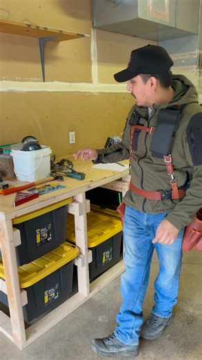 Transform your garage into an organized haven with this easy-to-build Tote Storage Organizer with Table Top! Perfect for storing and organizing up to 8 x 27-gallon totes, this DIY project is a game-changer for keeping your space clutter-free. Plus, the added table top is incredibly versatile, use it for parties, garage sales, or as a workspace, just throw a cover over it, and you're ready to go! In this video, we’ll walk you through every step of the process, from cutting the 2x4s to assembling 