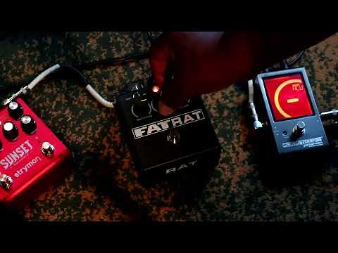 Proco FAT RAT distortion pedal