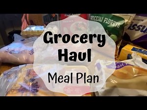 Grocery Haul || Meal Plan