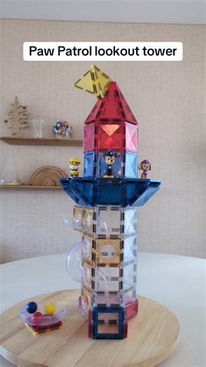 Paw Patrol Lookout Tower with CONNETIX Tiles