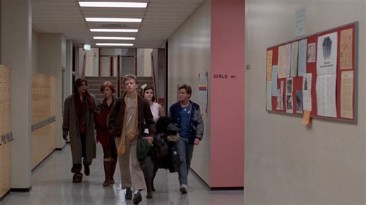 The Breakfast Club (1985) ending with Don’t You (Forget About Me) blasting while Bender throws his fist in the air is one of the most iconic final shots of the entire ‘80s.