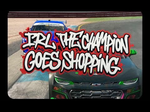 Irl iracing talk BUT first we gotta go shopping with a broken back