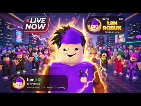 live donating and stuff READ 🔴LIVE: 20,000 Robux Giveaway When We Hit 2000 Subscribers! be active