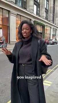 London Girl's 90s-Inspired Outfit Is Pure Style 🔥 #fashion #fashiontok #luxuryfashion
