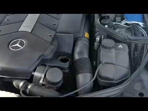 How to check oil - Mercedes cls