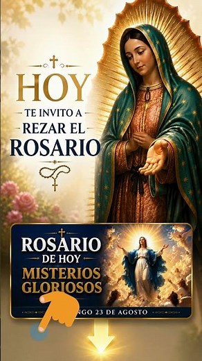 🌹Santo Rosario Corto de Hoy 🙏
