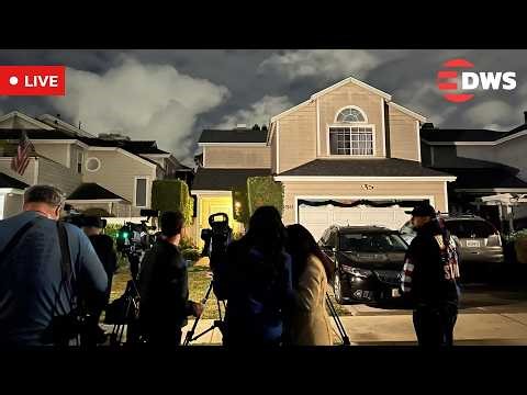 LIVE: Police Outside Home of WHCA Dinner Shooting Suspect in Torrance, California | AC1E