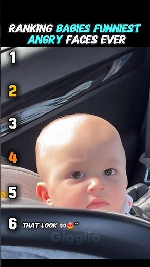 Ranking Babies’ Funniest Angry Faces Ever 😡😂”#shorts