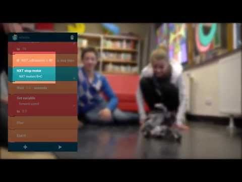 Pocket Code for Lego Mindstorms NXT, with face detection!