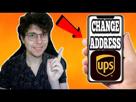 How To Change Address On UPS Delivery