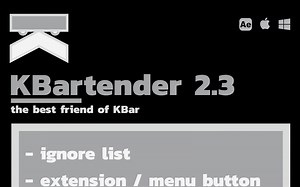 KBartender2.3 更新 （Ae脚本）