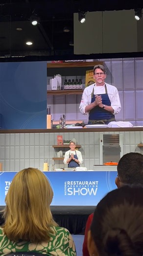 Chef Rick Bayless wowed the crowd with his culinary mastery and deep love for Mexican cuisine. From award-winning restaurants to game-changing philanthropy, his impact continues to shape the industry. 🌟 #2025RestaurantShow #RickBayless #CulinaryLegend #FoodserviceInnovation | National Restaurant Association Restaurant, Hotel-Motel Show