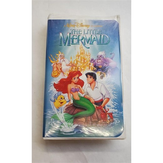 The Little Mermaid VHS Tape - Walt Disney Classics - Etsy UK
