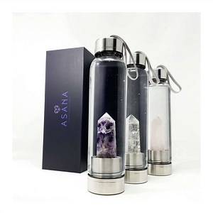 #1 Crystal Water Bottle - Crystal Infused Bottles - Sale 50%