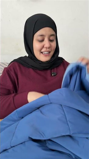 Super comfortable blanket❤️ #blanket #cold #warm #cool #warm #airysilk #silk #antibacterialmaterial