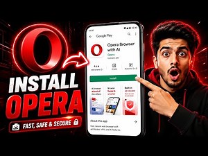 How to Install Opera Browser from Play Store (2026) | Easy Android Tutorial