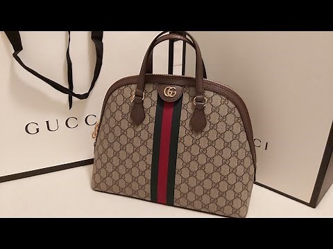 Unboxing Gucci Ophidia medium bag