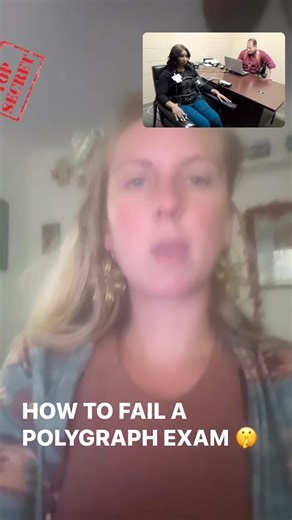 2.4K views · 13 reactions | HOW TO FAIL A POLYGRAPH EXAM 狼 | ClearanceJobs | Facebook