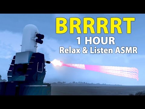 BRRRRT Non-Stop for 1 Hour – Relax & Listen - Phalanx CIWS / C-RAM ASMR Gun Sounds (1 Hour Video)