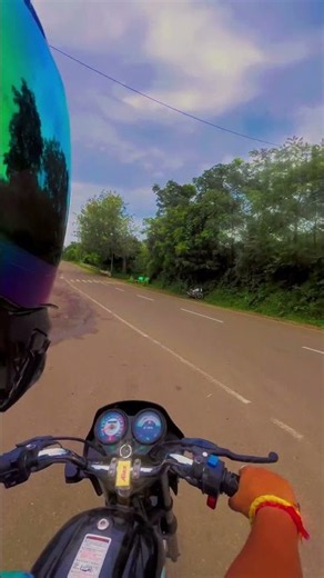 First Person Bike Ride - Village Road POV Motovlog | Free Mind Motorcycle Travel Status #travel