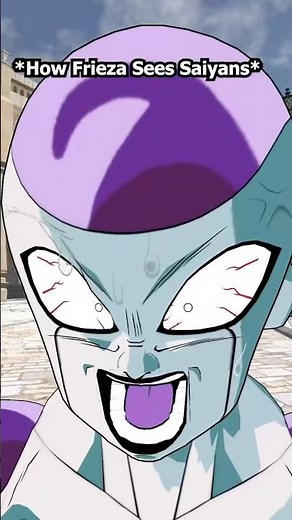How Frieza Sees All Saiyans 🐵 #frieza #saiyan