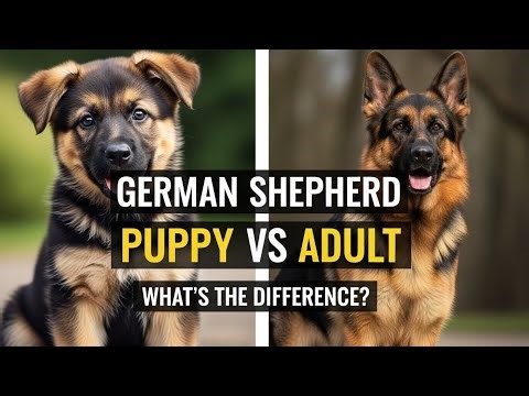 German Shepherd Puppy vs Adult | What’s the Difference?